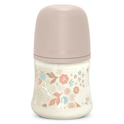 Suavinex, Wonderland, Flasche mit SXPro Sauger Gr. S - Wonderland Rosé - 150ml