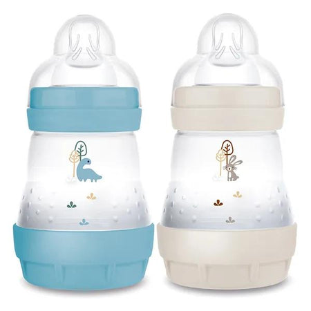 Mam Biberon Easy Start Anti-Colique Océan + Sable Tétine Débit 1 2 x 160ml