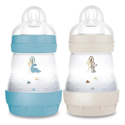 Mam Easy Start Anti-Colic Flasche Ocean + Sand Sauger Größe 1 2 x 160ml
