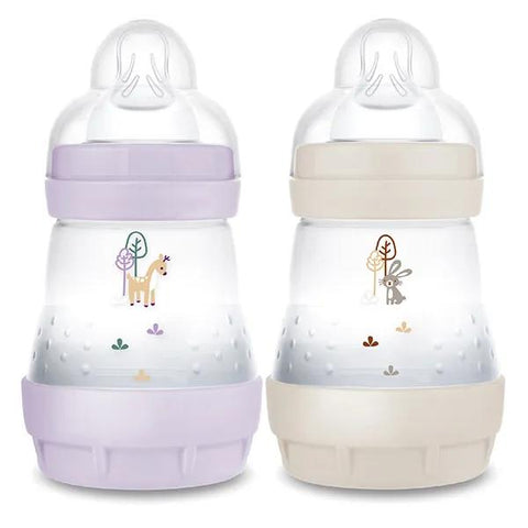 MAM Flasche Esac Lilas + Sand Sauger Größe 1 2 x 160ml