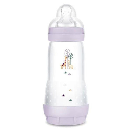 Mam Biberon Easy Start / Anti-Colique Lilas Tétine Débit 3 320ml