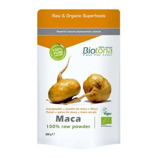 Biotona Maca poudre crue superaliment bio (200 g)
