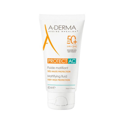 A-Derma Protect AC Mattierendes Fluid Sehr hoher Schutz LSF 50+ (40 ml)