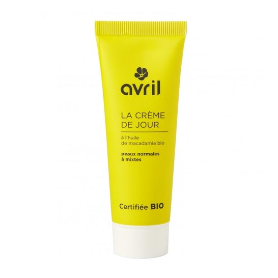 Avril Crème de Jour Peaux Normales à Mixtes Certifié Bio (50 ml)
