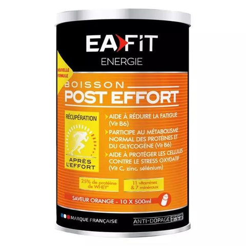 Eafit Energiegetränk nach dem Training, Orangengeschmack, 457g