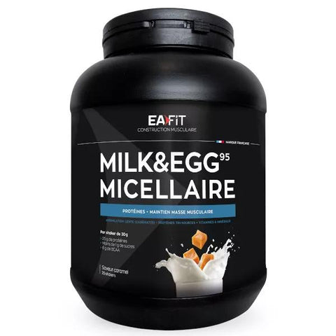 Eafit Milk & Egg 95 Micellar Geschmack Karamell 750g