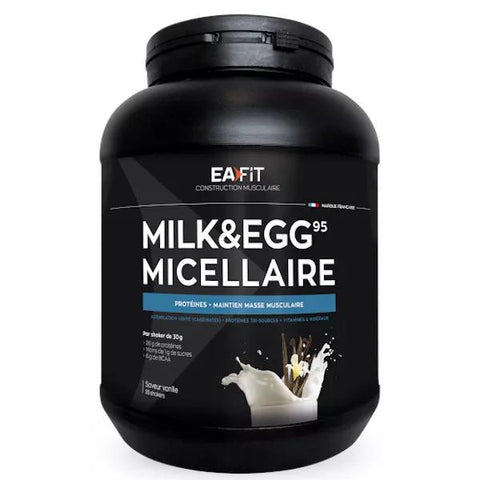 Eafit Milk & Egg 95 Micellar Vanille-Geschmack 750g