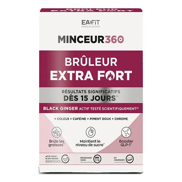 Eafit Minceur 360 - Brûleur Extra Fort - Brûleur de graisses - Black Ginger