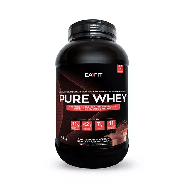 Eafit Pure Whey Double Chocolat 1,8Kg