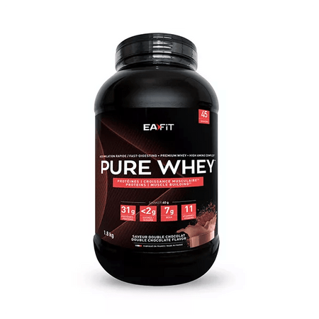 Eafit Pure Whey Double Chocolat 1,8Kg