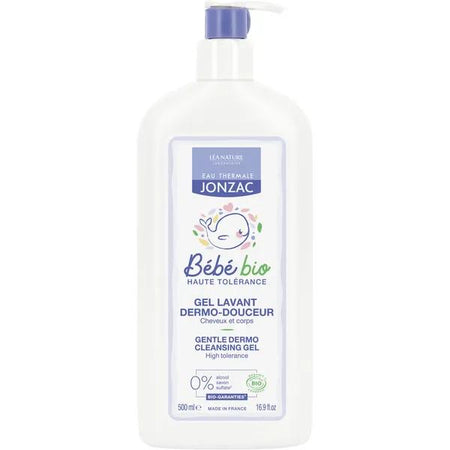 Eau Thermale Jonzac Bébé Gel Lavant Dermo-Douceur Bio 500ml