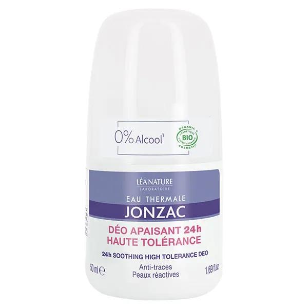 Eau Thermale Jonzac Déodorant apaisant 24h et haute protection Roll-On Bio 50ml