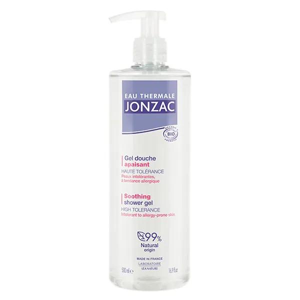 Eau Thermale Jonzac Gel douche haute tolérance non parfumé apaisant Bio 500ml