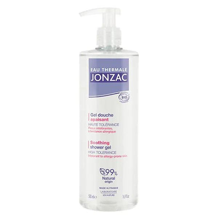 Eau Thermale Jonzac Gel douche haute tolérance non parfumé apaisant Bio 500ml