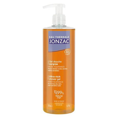 Eau Thermale Jonzac Duschgel Hohe Verträglichkeit Überfettend Bio (500 ml)