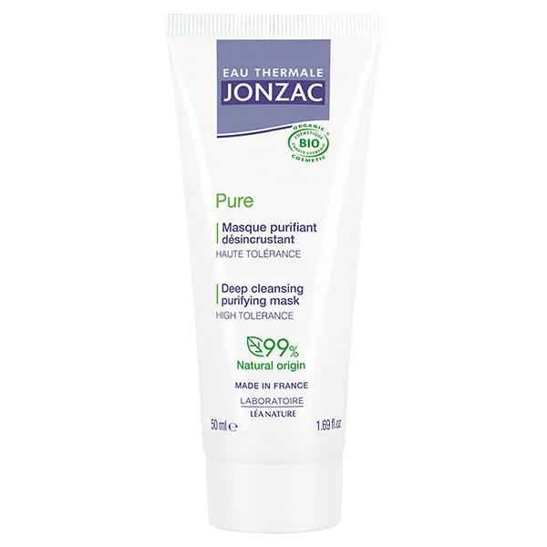 Eau Thermale Jonzac Pure Masque Purifiant Désincrustant Bio (50 ml)