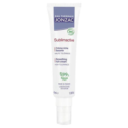 Eau Thermale Jonzac Sublimactive crème riche lissante bio (40 ml)