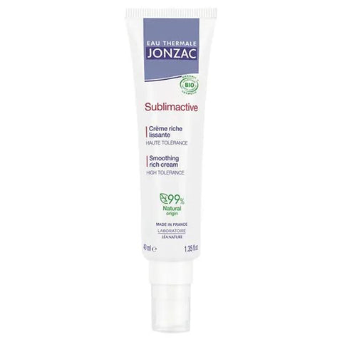 Eau Thermale Jonzac Sublimactive reichhaltige, glättende Bio-Creme (40 ml)