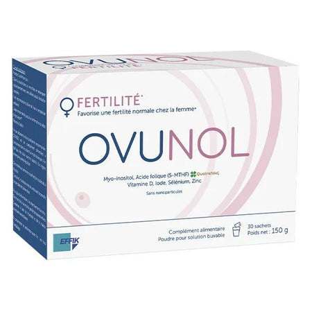 Effik Ovunol Fertilité et Conception Femmes Boîte de 1 mois 30 sachets