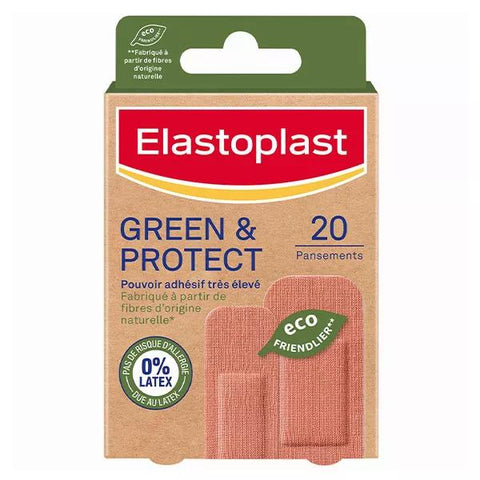 Elastoplast Green & Protect Fabric Plaster 20 units