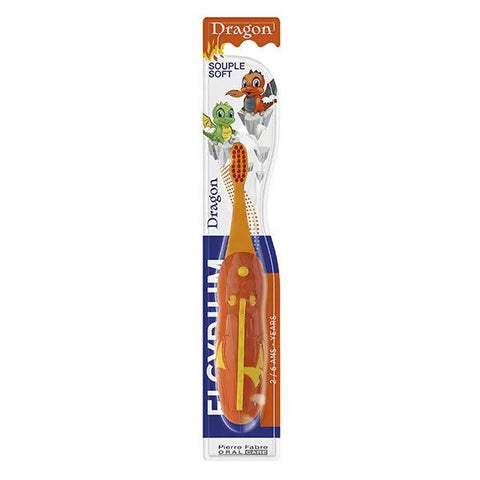 Elgydium Kids Dragon 2/6 ans - brosse à dents enfant
