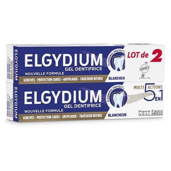 Elgydium Multi-Actions Dentifrice Lot de 2 x 75ml