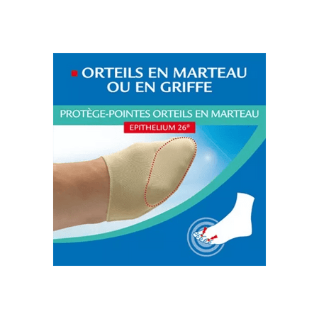 Epitact Protège Pointes Orteils Epithelium 26 Taille L