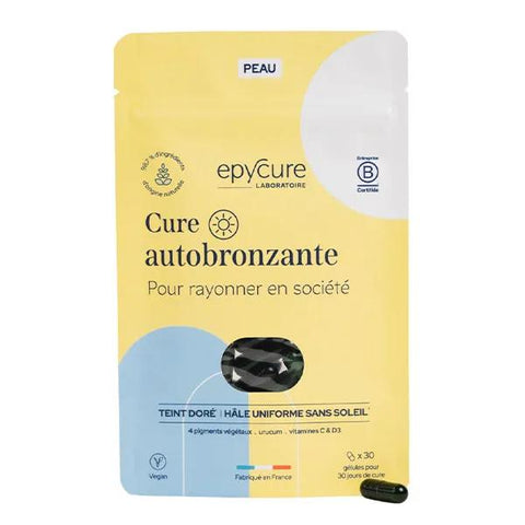 Epycure Peau cure autobronzante (60 gélules)