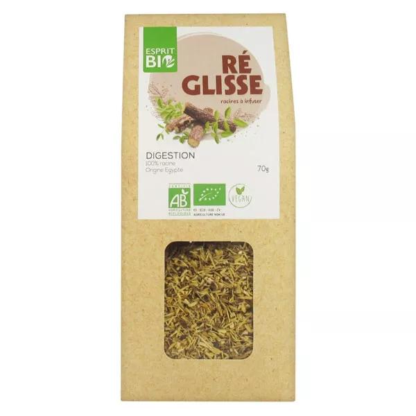 Esprit Bio Réglisse Racines à Infuser Digestion Bio 70g