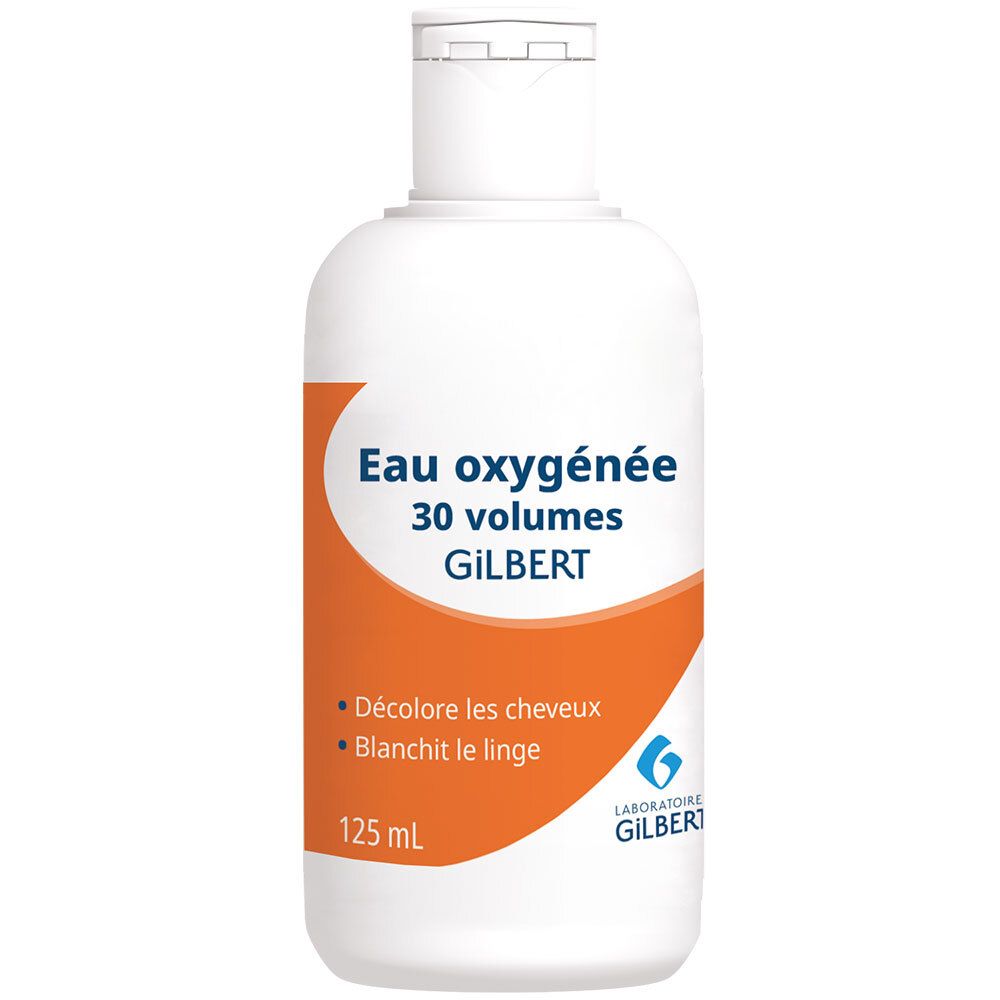 Gilbert eau oxygénée 30 volumes (125 ml)