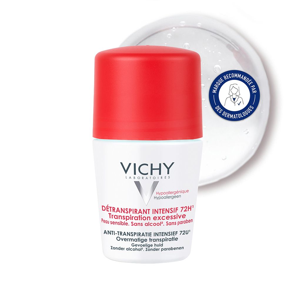 Vichy Détranspirant intensif 72h roll-on (50 ml)