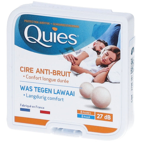 Quies Gehörschutz Naturwachs 8 Paar