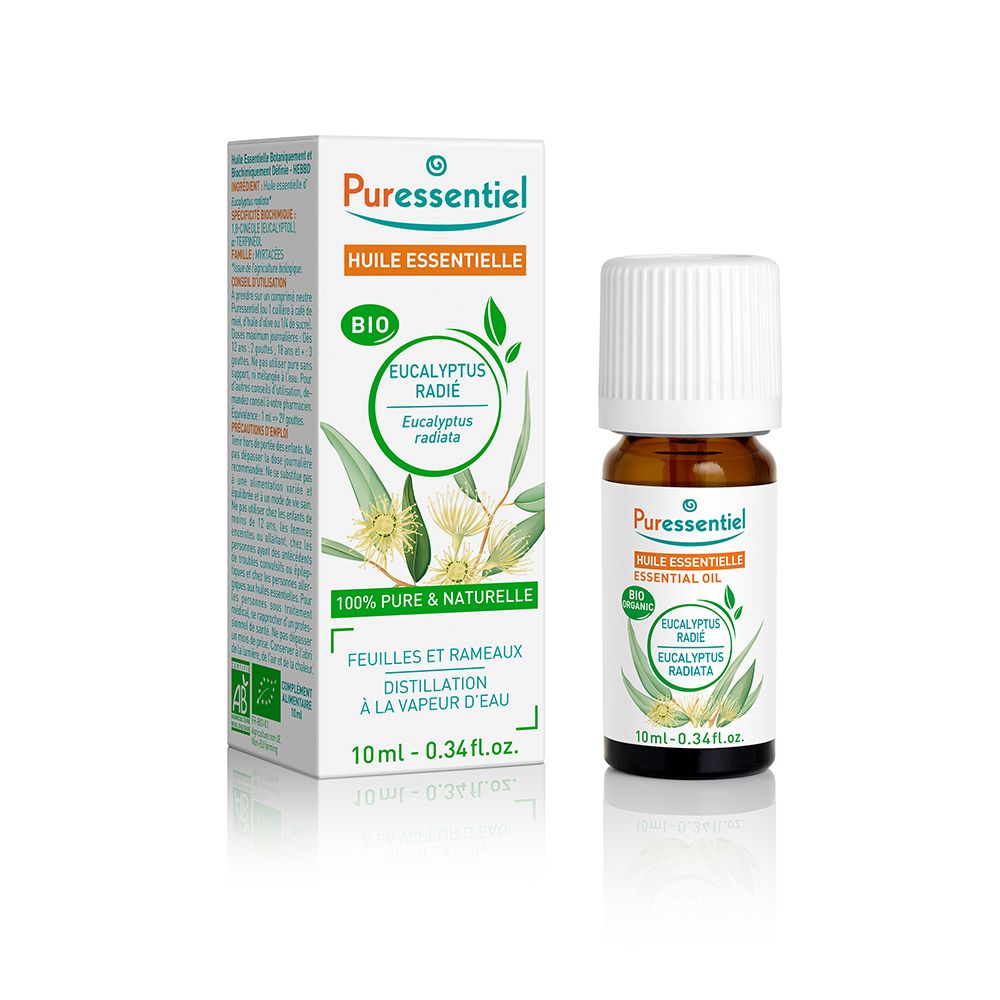 Puressentiel Huile essentielle d'eucalyptus radié bio (10 ml)