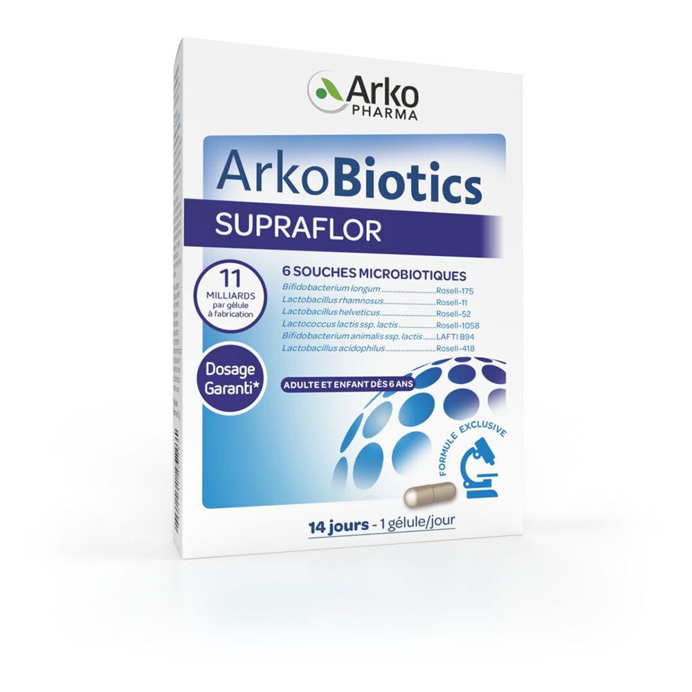 Arkopharma Arkobiotics® Supraflor (14 gélules)