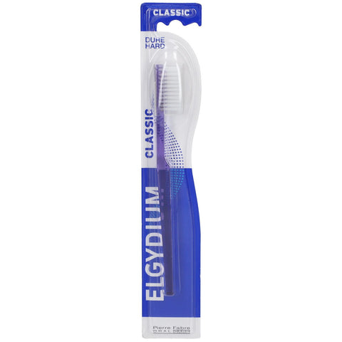 ELGYDIUM Classic Brosse à dents dure (1 pièce)