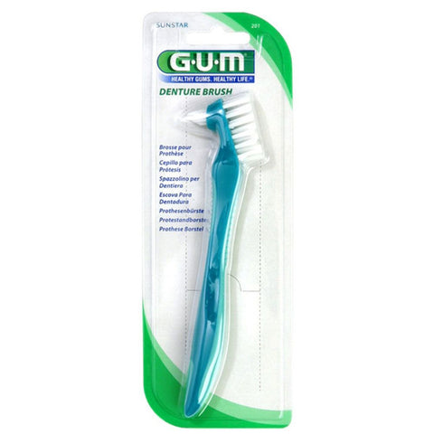 GUM brosse pour prothèse dentaire (1 pièce)