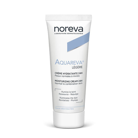 Noreva Laboratoires Aquareva® Feuchtigkeitsspendende Creme leichte Textur 24h (40 ml)