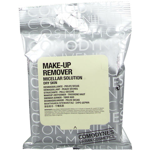 Comodynes Make-up-Entferner für trockene Haut (20 Tücher)