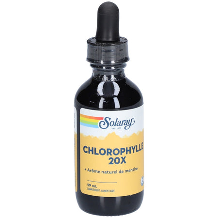 Solaray Chlorophylle 20X complément alimentaire (59 ml)