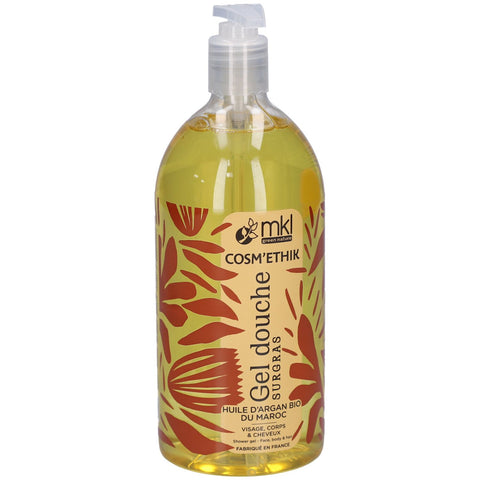 mkl Gel douche Cosm'ethik 1L - Argan