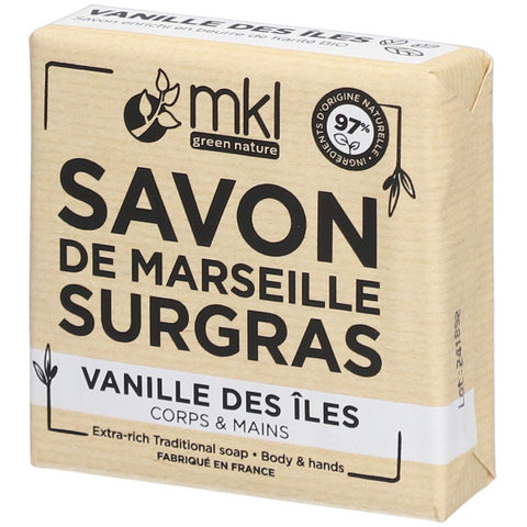 MKL Savon de Marseille Überfett – Vanille des Îles (100 g)
