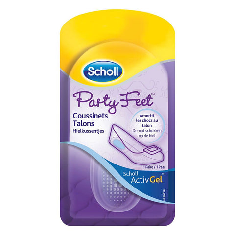 Scholl ActivGel Party Feet Fersenkissen - 2 Stück