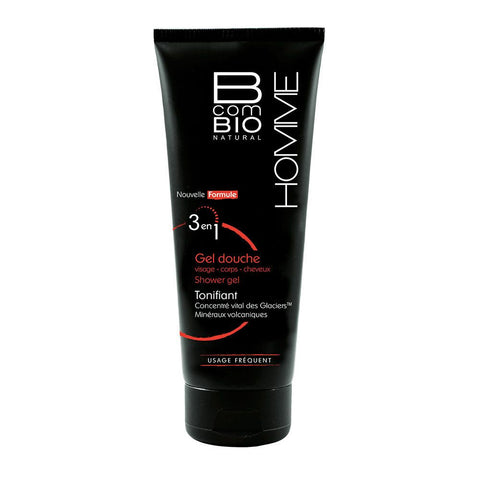 B COM BIO ORGANIC Homme tonisierendes 3-in-1 Duschgel (200 ml)
