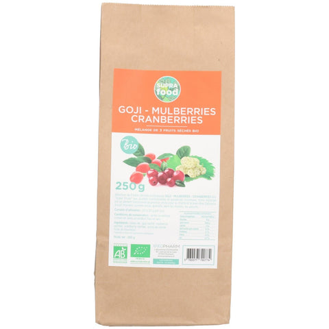 Exopharm Supra Food Bio-Fruchtmischung 3 Früchte 250g