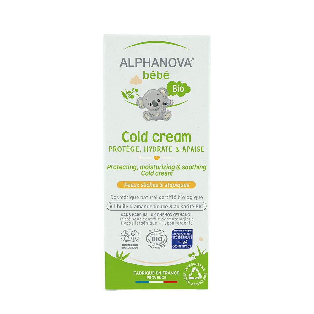 Alphanova Cold cream certifiée bio bébé (50 ml)