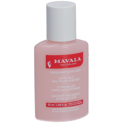 Mavala Extra-milder Nagellackentferner Rose in Kunststoffflasche (50 ml)
