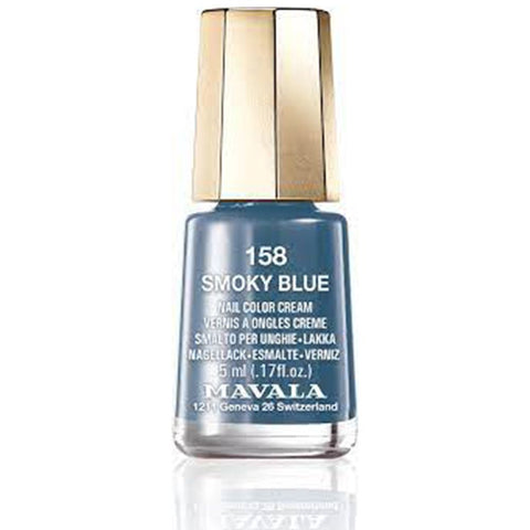 Mavala Mini Color Nail Polish Smoky Blue 158 5ml