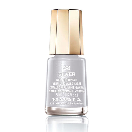 Mavala Mini Color vernis à ongles crème argent (5 ml)