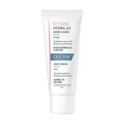 Ducray Ictyane Hydra UV Crème légère visage SPF30 (40 ml)
