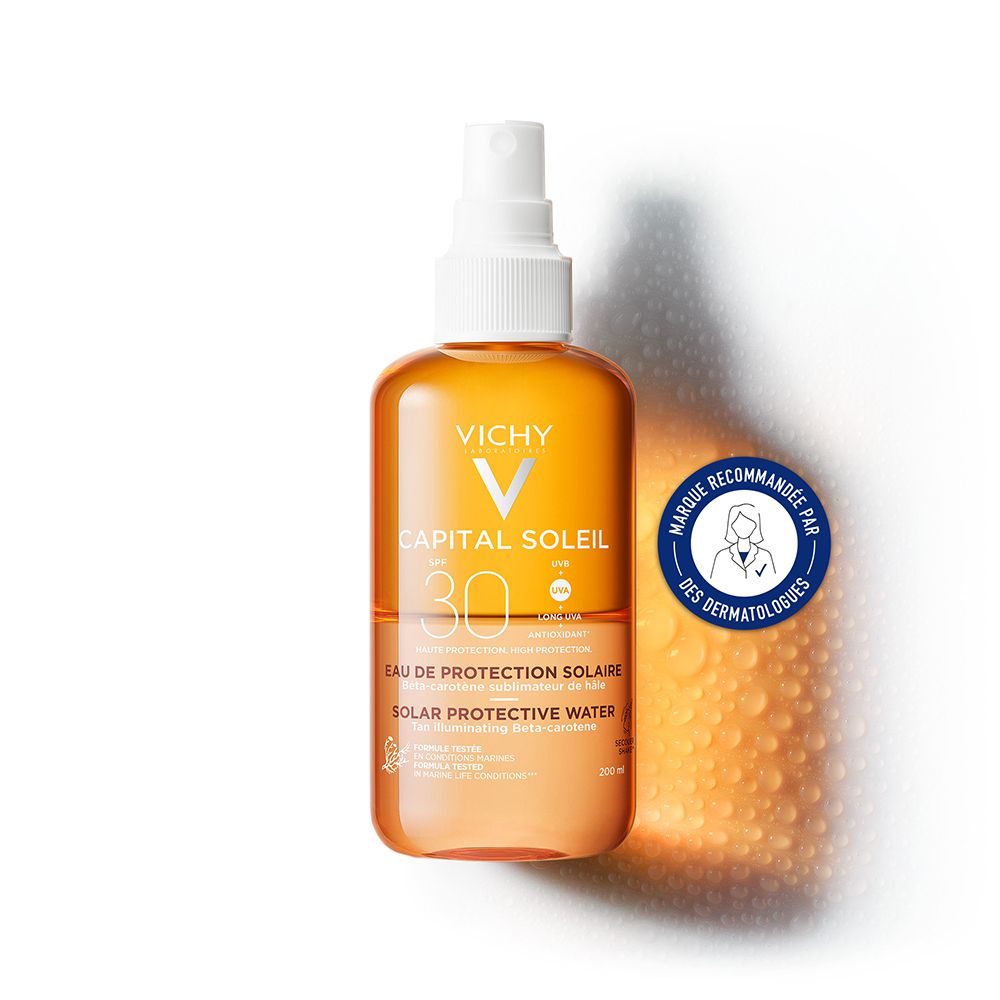 Vichy Capital Soleil Eau de protection solaire hâle sublimé SPF30 spray (200 ml)